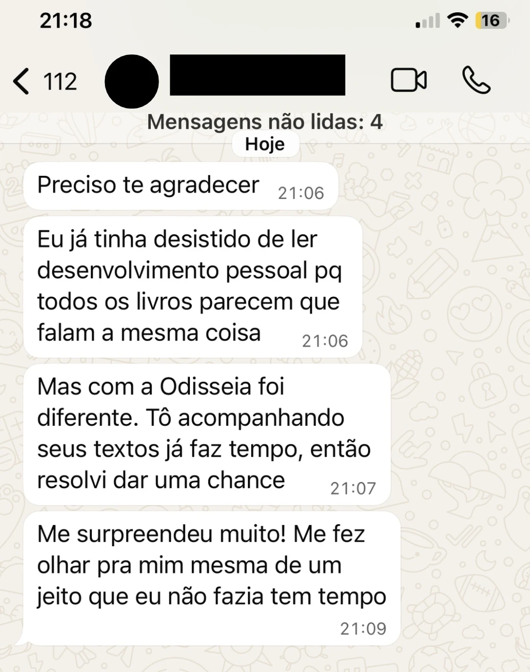 Mockup do livro A Odisseia Pessoal