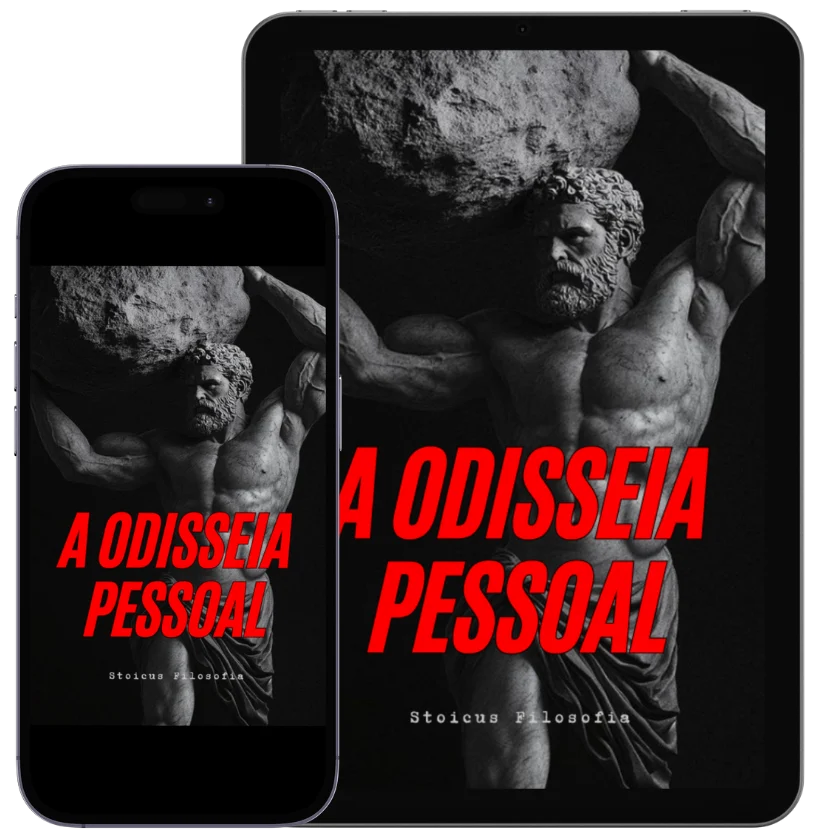 Mockup do livro A Odisseia Pessoal