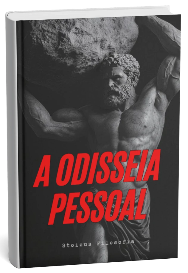 Mockup do livro A Odisseia Pessoal
